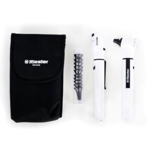 Set Otoscopio/Oftalmoscopio E-Scope Blanco - Riester