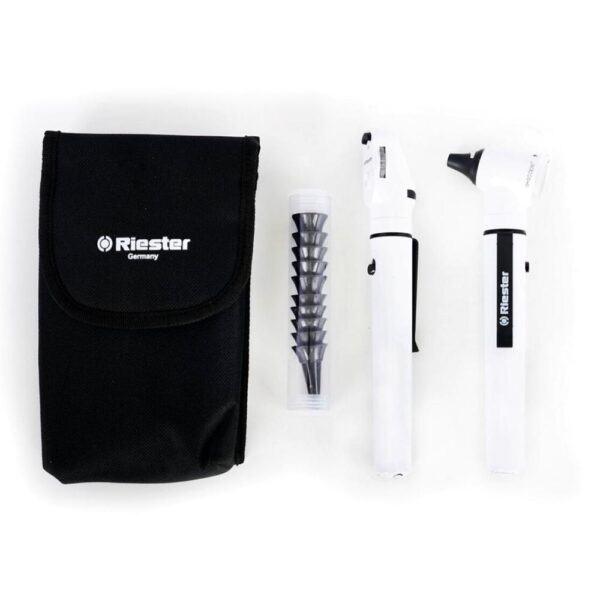 Set Otoscopio/Oftalmoscopio E-Scope Blanco - Riester