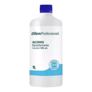 Alcohol Desinfectante al 70% 1 Litro - DifemPharma