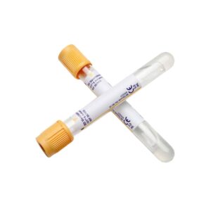 Tubo de muestra tapa amarilla 3,5 ml con suero con gel separador BD Vacutainer - Caja de 100 unidades