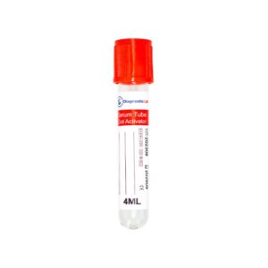 Tubo tapa roja 4ml (activador de coagulo) - 100 unidades