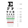 Tabla de Snellen para Evaluación de Agudeza Visual