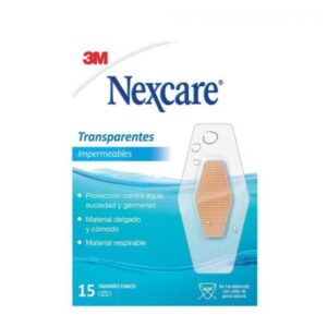 Parche Impermeable Transparente Nexcare® - 15 Unds