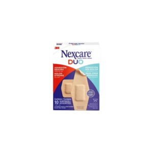 Banditas Nexcare™ Duo, 10 Unidades, Tamaños Surtidos