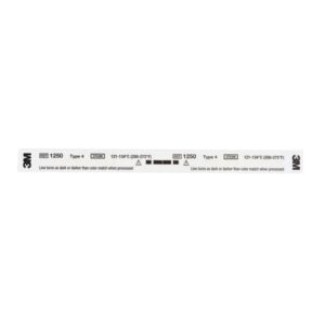 Tiras Indicadoras Tipo 4 Vapor 3M™ Comply™ 1250 – Caja 240 unids