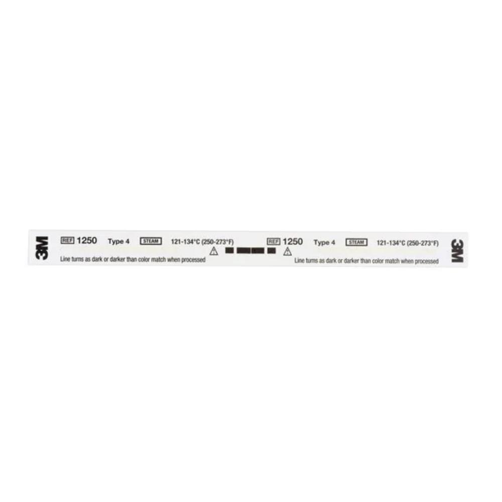 Tiras Indicadoras Tipo 4 Vapor 3M™ Comply™ 1250 – Caja 240 unids