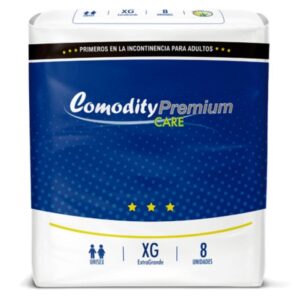 Pañal Adulto Comodity Premium- Talla XG – 8 Unidades