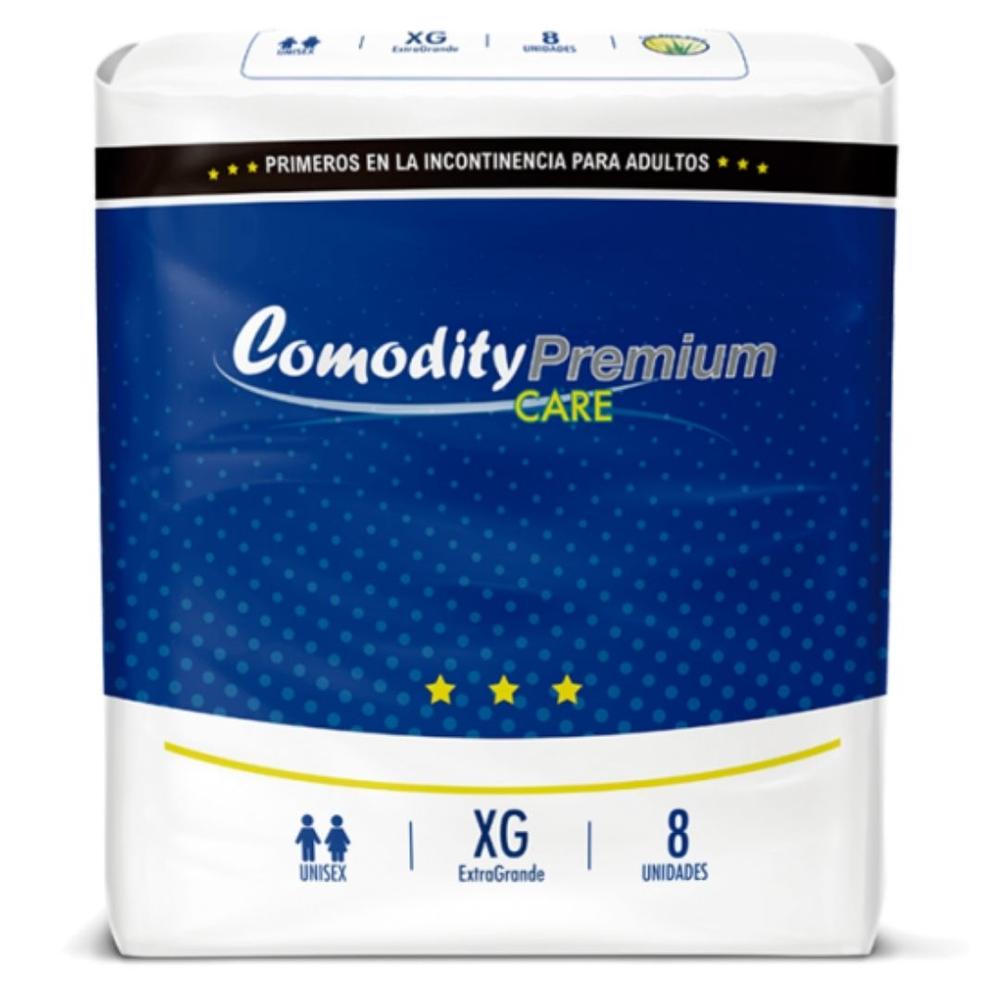 Pañal Adulto Comodity Premium- Talla XG – 8 Unidades