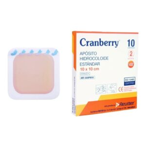 Apósito Hidrocoloide 10x10 cm 10 unidades - Cranberry