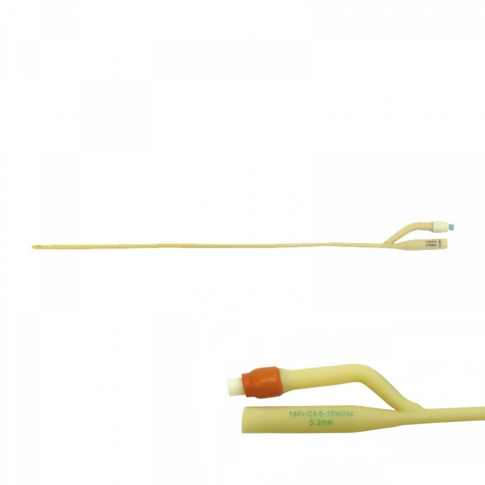 Sonda Foley 2 vias con balon 5-10 cc 16 FR - Unidad