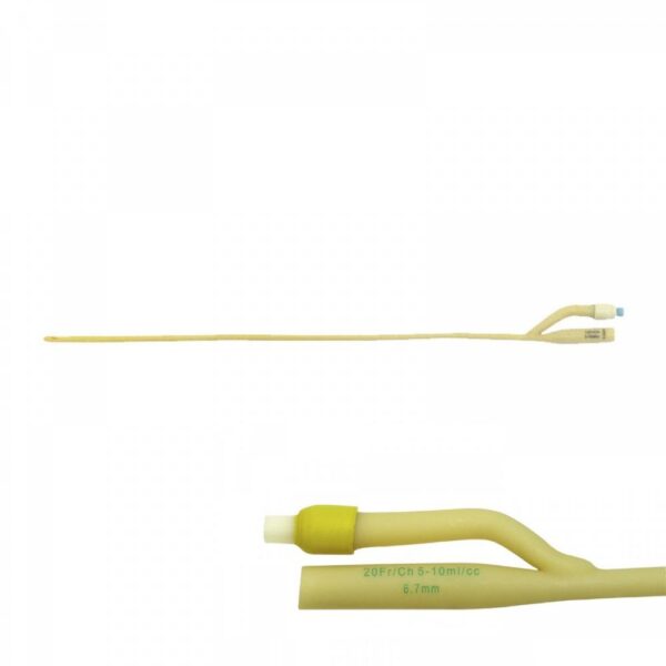 Sonda Foley 2 vias con balon 5-10 cc 20 FR - Unidad