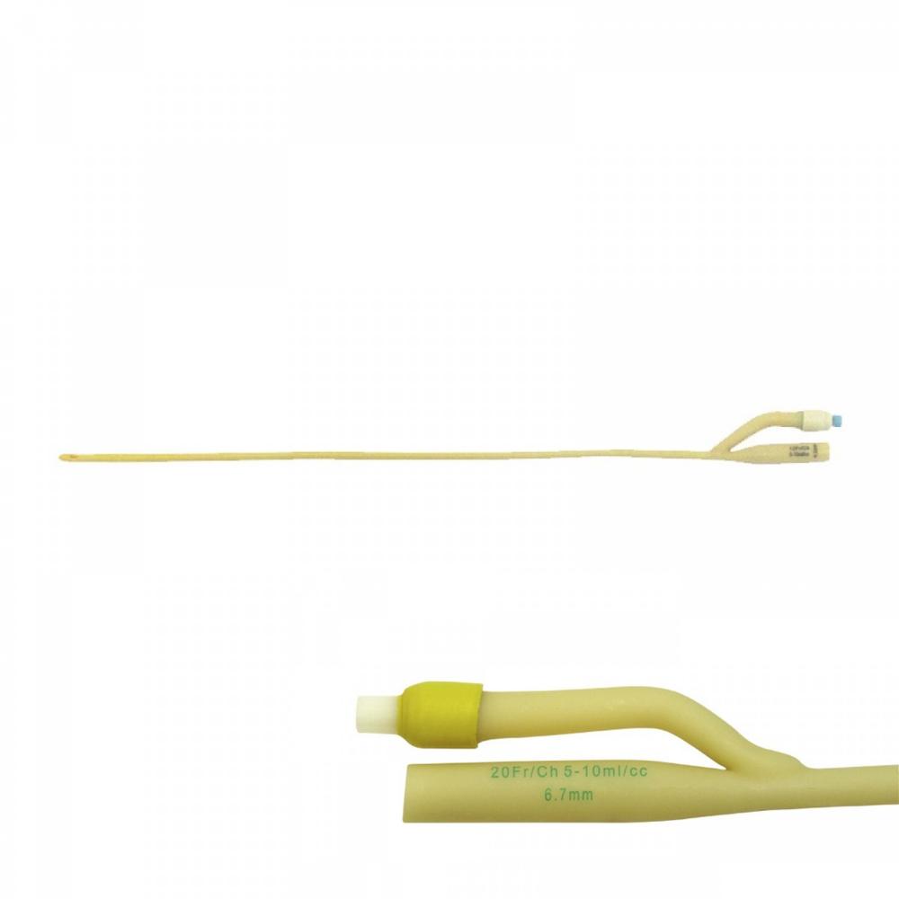Sonda Foley 2 vias con balon 5-10 cc 20 FR - Unidad