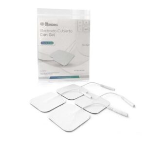 Electrodo cubierto con gel 40X40 mm(Pack 4 unds)
