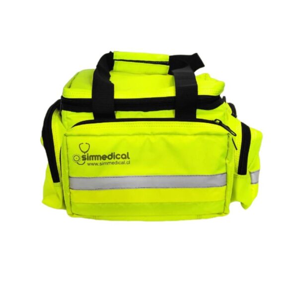Bolso Rescate Mediano Amarillo Flúor - Simmedical