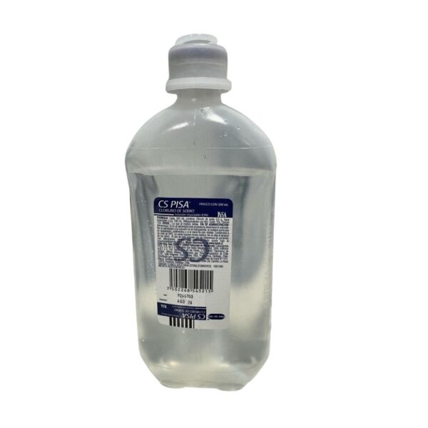 Suero Fisiológico - Cloruro de Sodio 0,9% 500 ml