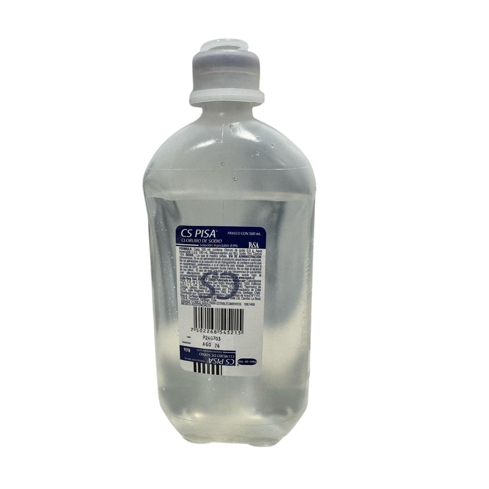 Suero Fisiológico - Cloruro de Sodio 0,9% 500 ml