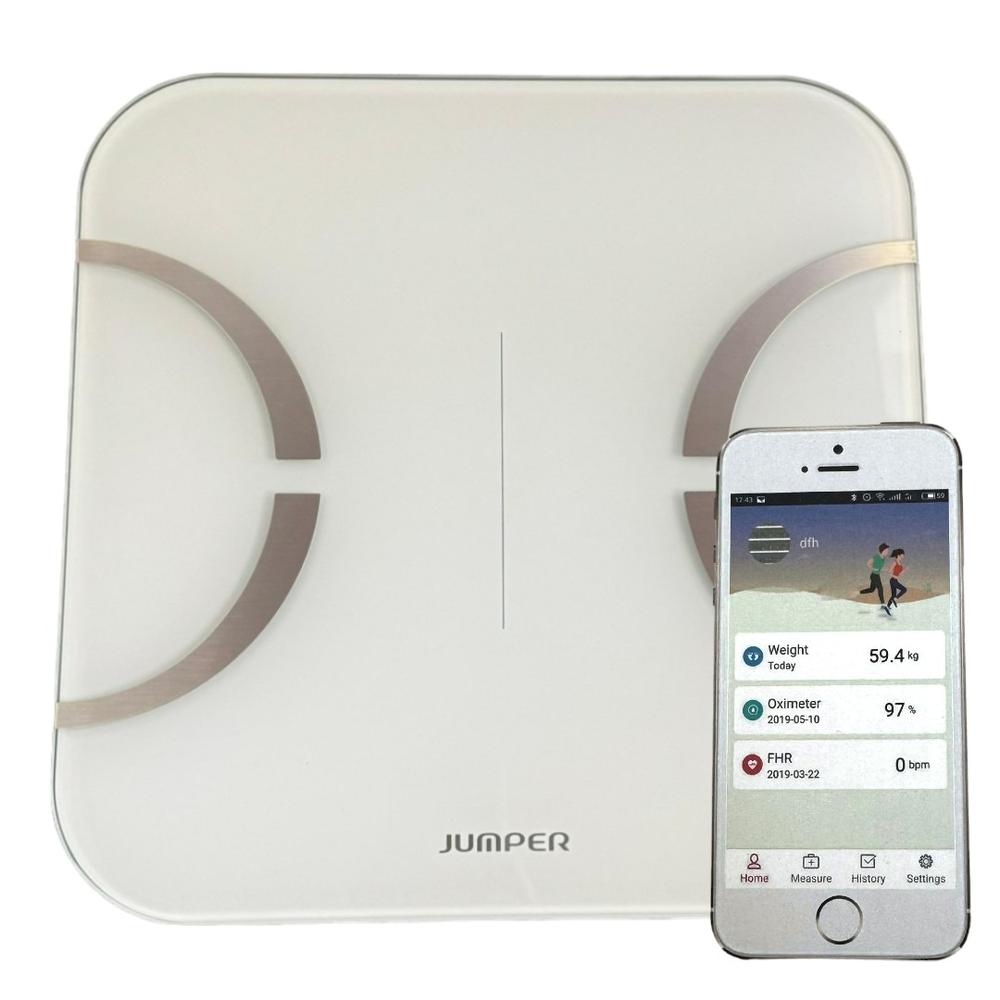 Balanza Inteligente con medidor de grasa corporal JPD-BFS200B - Jumper