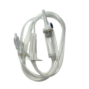 Set de Infusión Macrogota con Ventilación, Conexión "Y" y Luer Lock – MediPlus