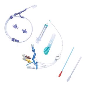 Kit de Catéter Venoso Central de 3 lumen 7 FR Adulto 20 cm - MediPlus