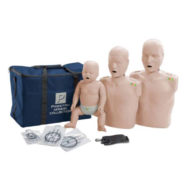 Maniquí de RCP Prestan Professional Collection Familiar con Monitor