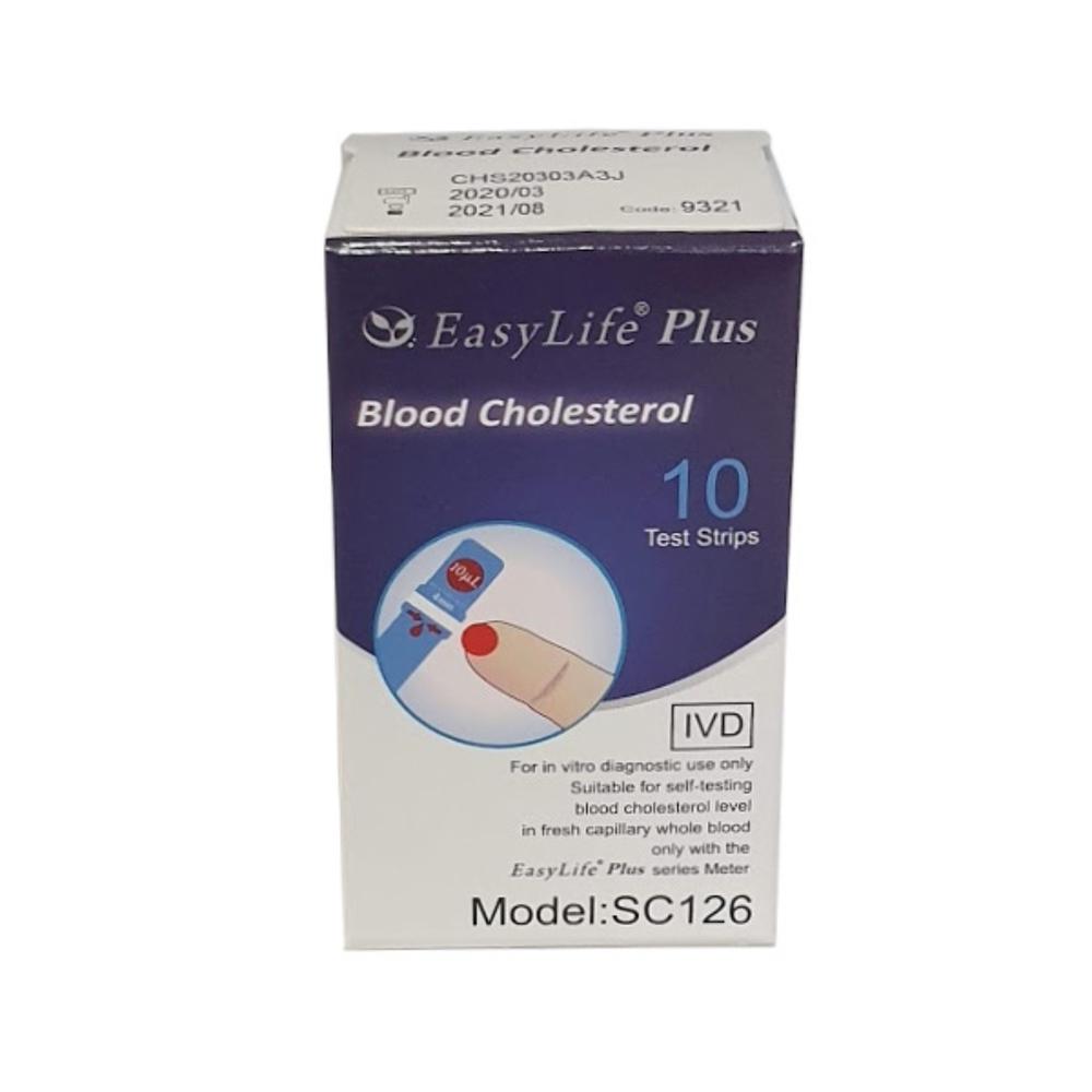Tiras de Colesterol Easy Life Plus - 10 Unidades