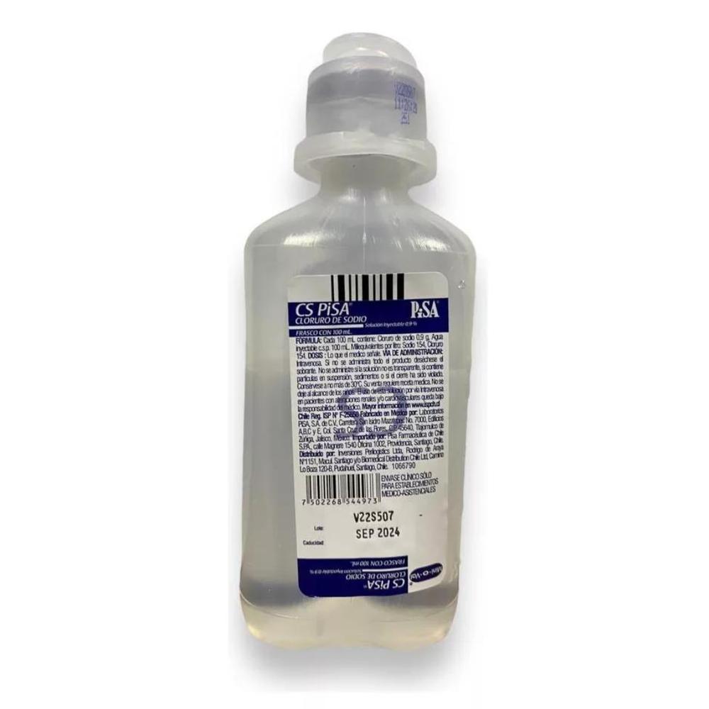 Suero Fisiológico – Cloruro de Sodio 0,9% 100 ml