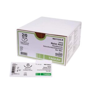 Sutura Nylon Azul Monofilamento -  Caja de 36 unidades