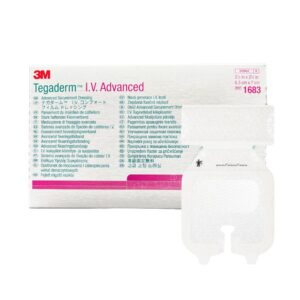 Tegaderm 1683 IV Avanzado Catéter Periférico 3M- 6.5 x 7 cm - Unidad