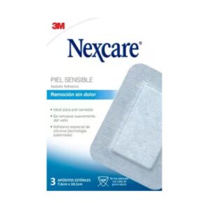 Apósitos Remoción Sin Dolor Nexcare™ 7.6x10.1 cm - 3 unds