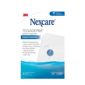 Apósitos Transparentes Nexcare Tegaderm 6x7 cm - 3 unds