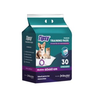 Sabanilla para Mascotas 60 x 60 cm 30 unidades - Tipsy