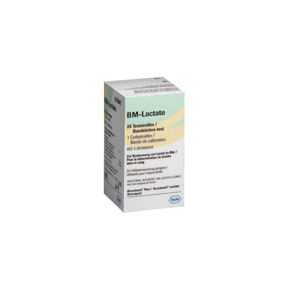 Tiras Reactivas Lactato Accutrend® 25 unidades